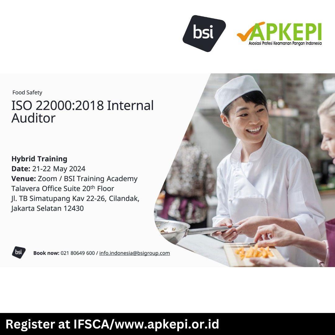 ISO 22000:2018 INTERNAL AUDITOR