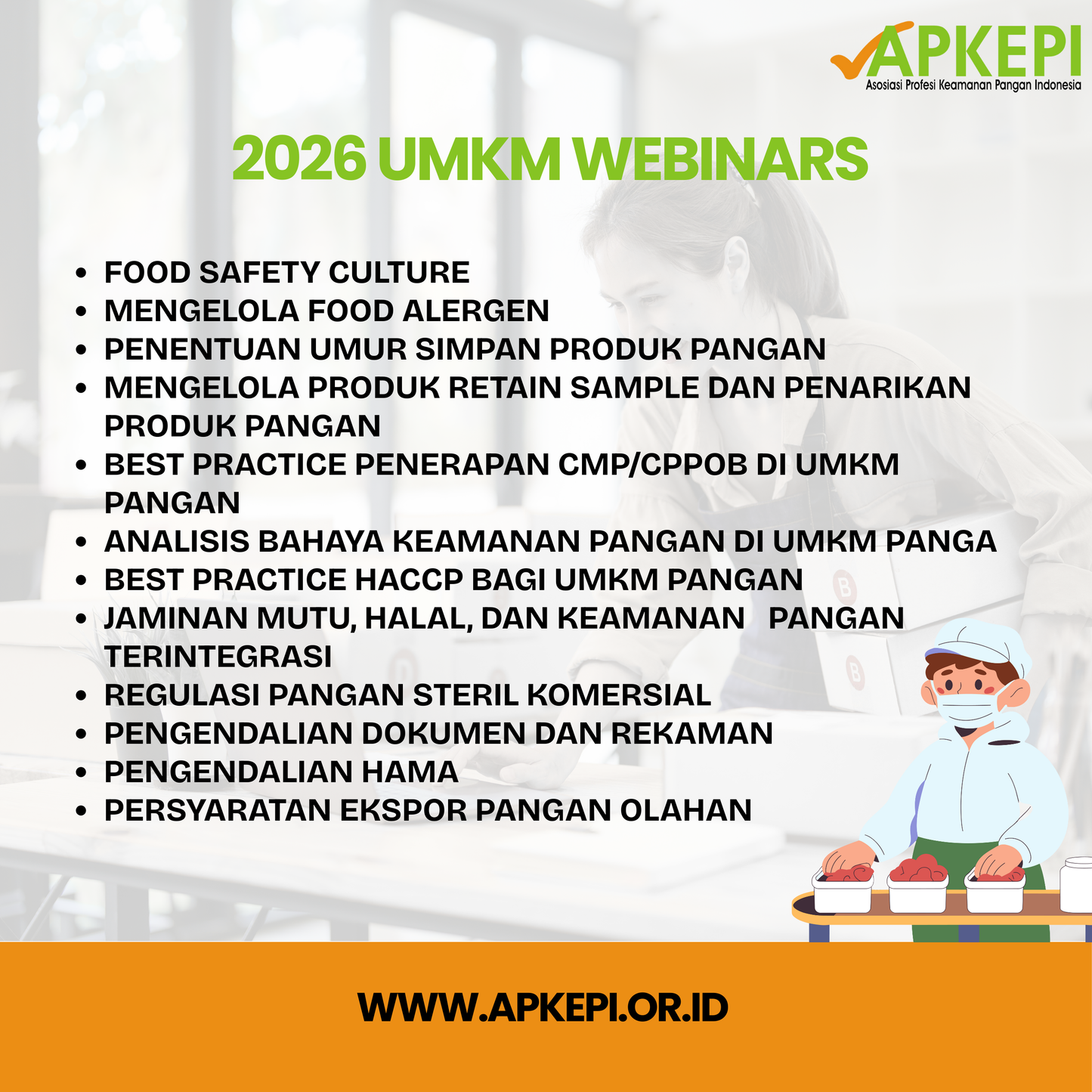 Limited Offer - Membership APKEPI_UMKM Pangan