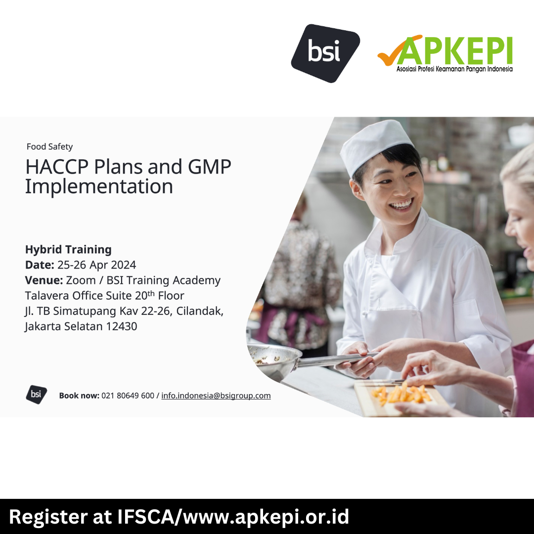 HACCP PLANS AND GMP IMPLEMENTATION
