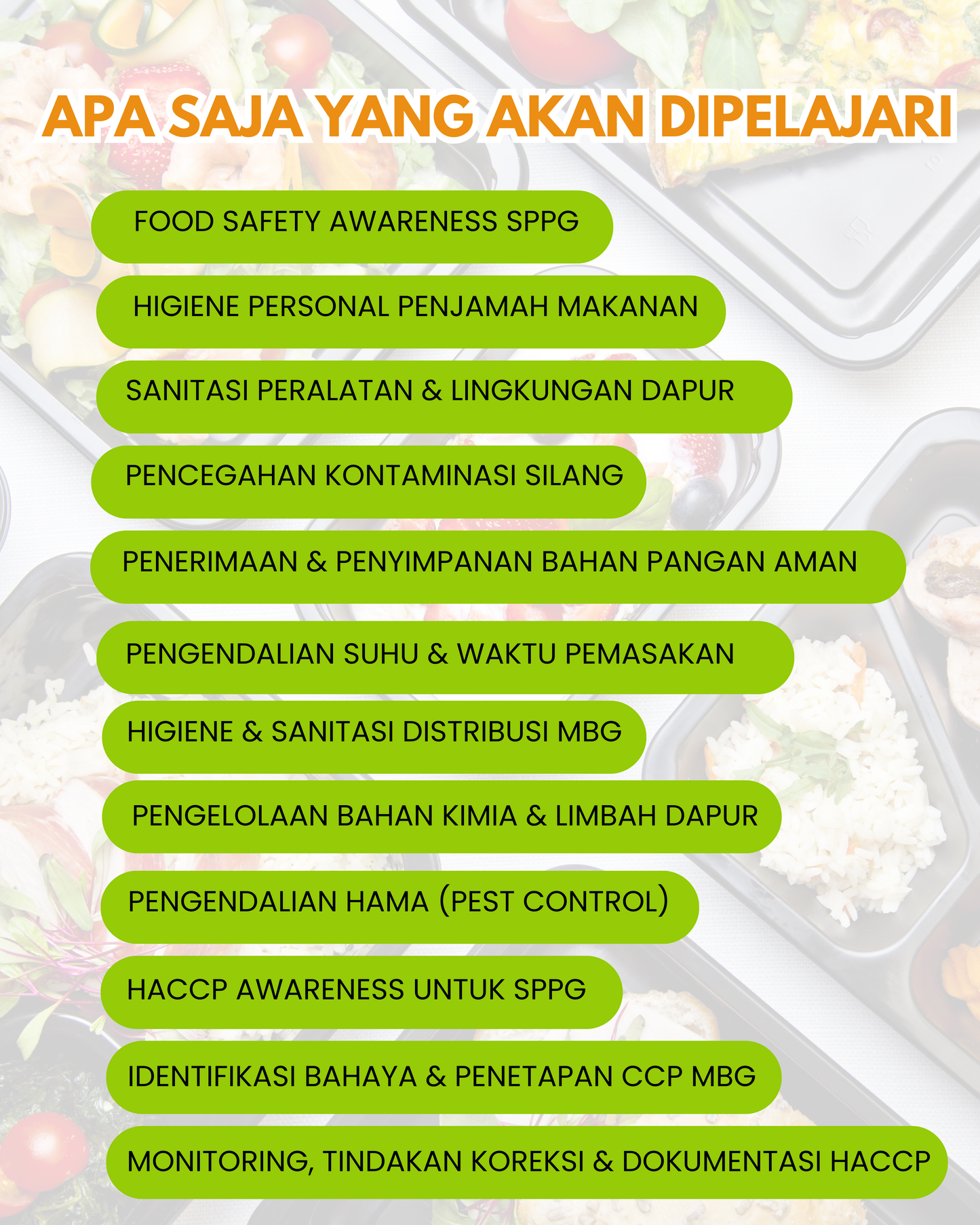 Food Safety Continuous Learning Program