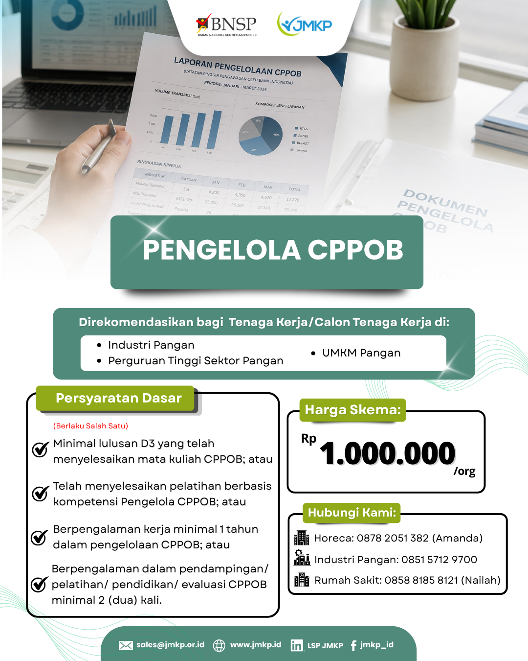 Sertifikasi Kompetensi Pengelola CPPOB