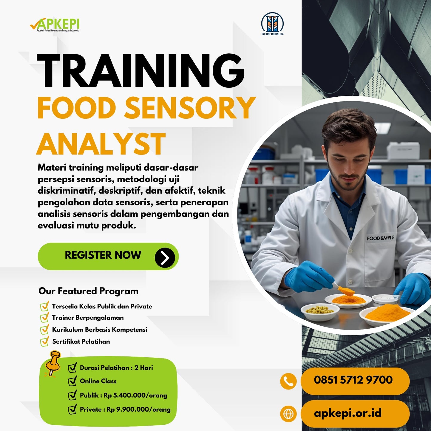 Food Sensory Analyst