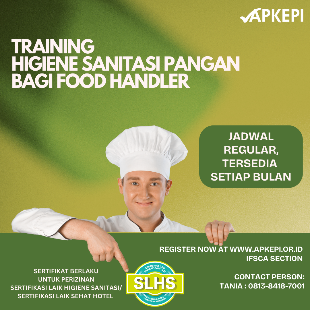 Pelatihan Penjamah Pangan (Food Handler)