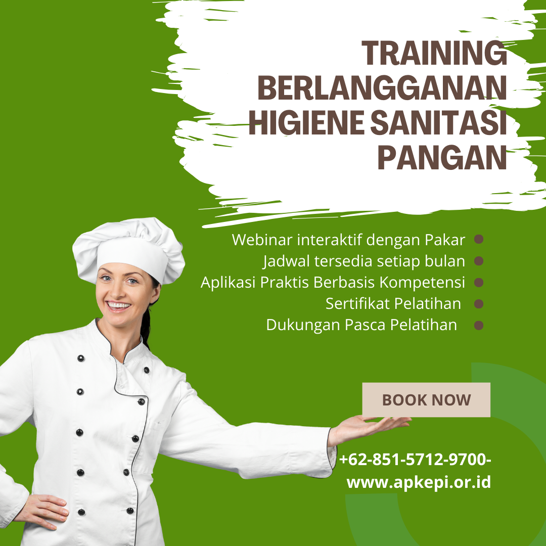 Training Higiene Sanitasi Pangan Berlangganan