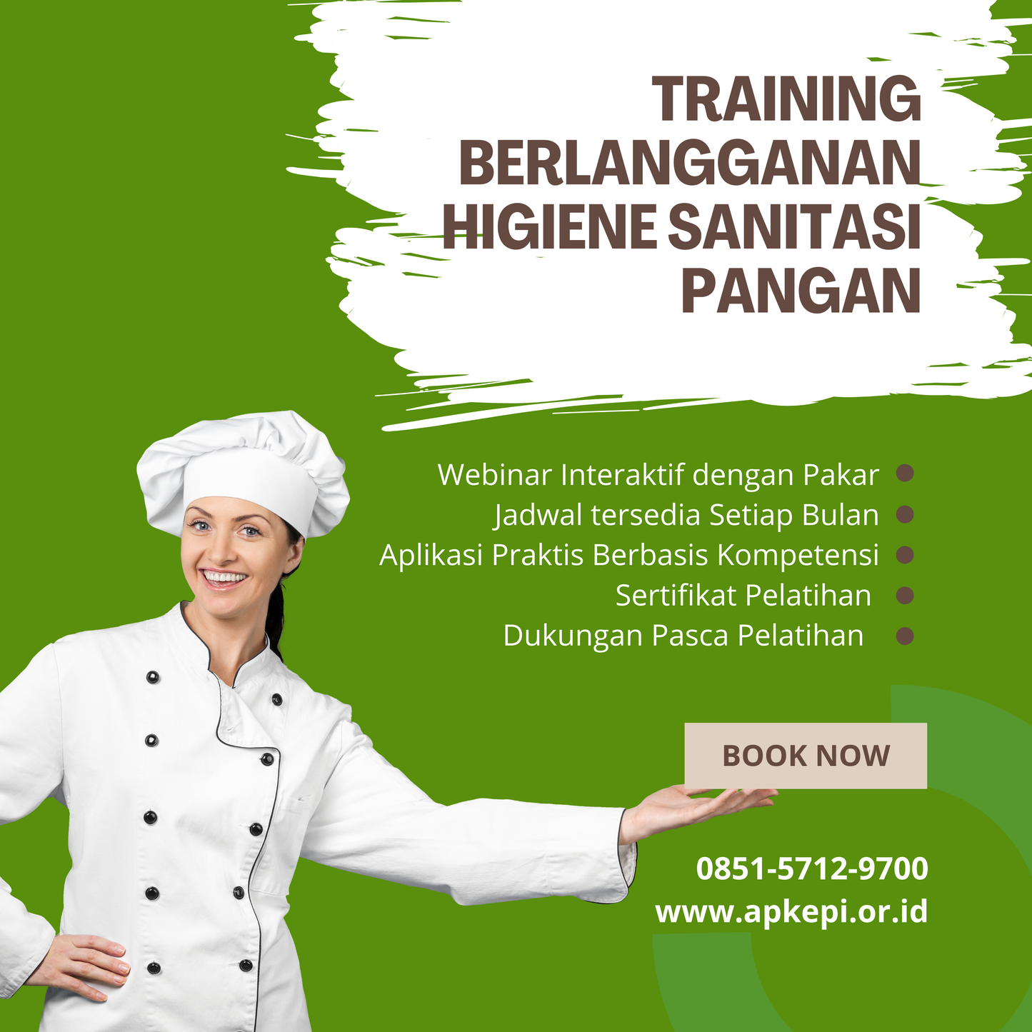 Higiene Sanitasi Pangan Training Berlangganan (Paket Tahunan)