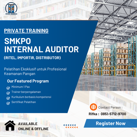 SMKPO INTERNAL AUDITOR (PRIVATE TRAINING) by INVARR