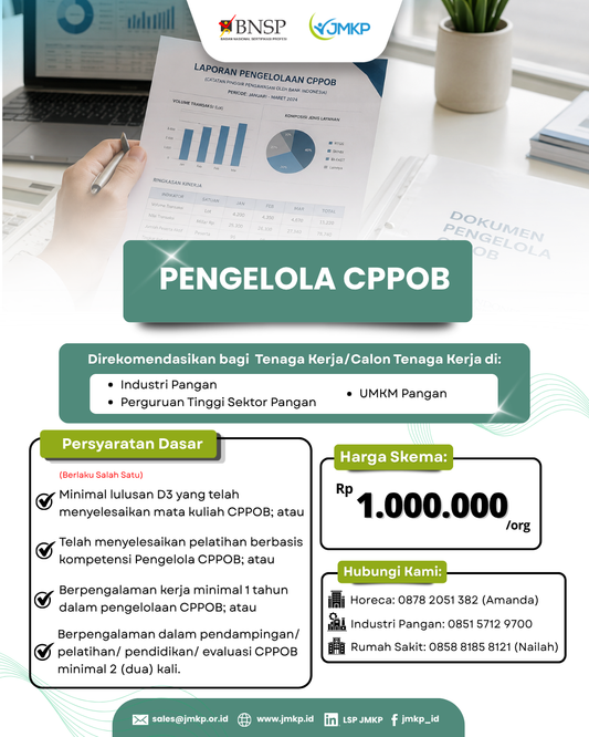 Sertifikasi Kompetensi Pengelola CPPOB