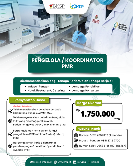 Sertifikasi Kompetensi Pengelola PMR
