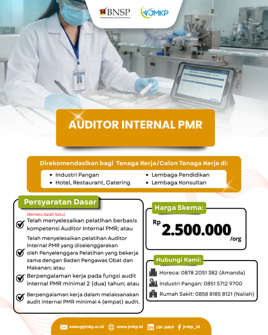 Sertifikasi Kompetensi Auditor Internal PMR