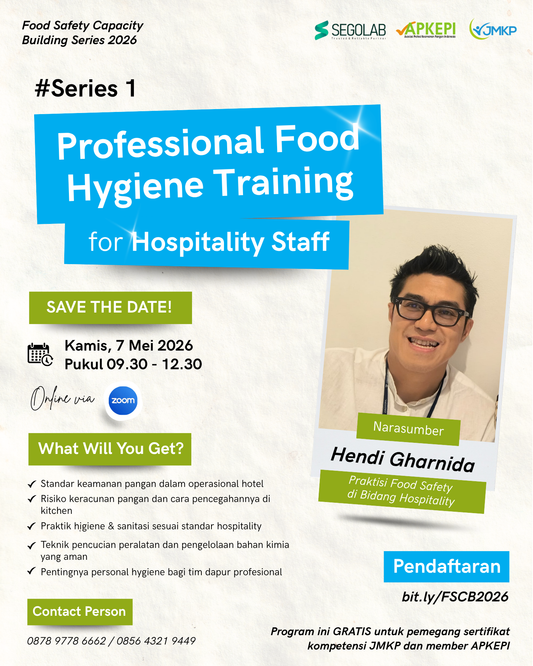 [FOOD SAFETY CAPACITY BUILDING SERIES 2026: #Series 1]