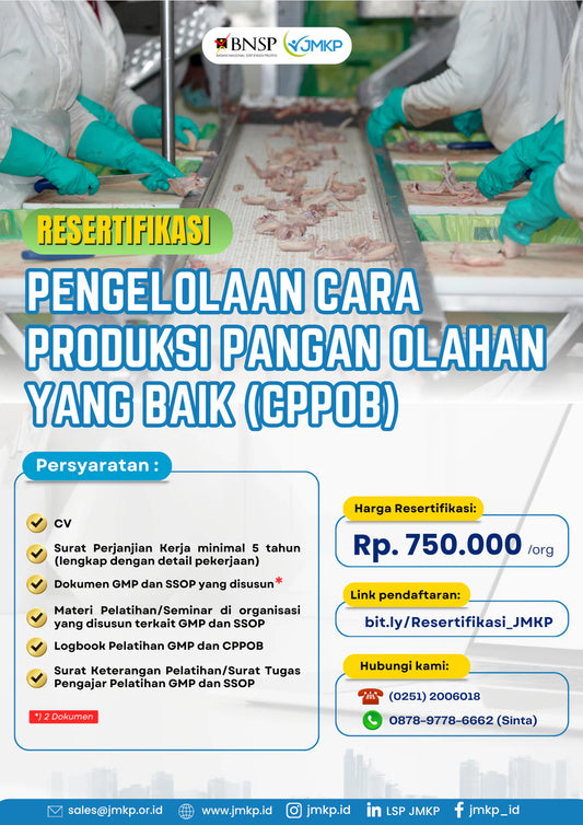 Resertifikasi CPPOB